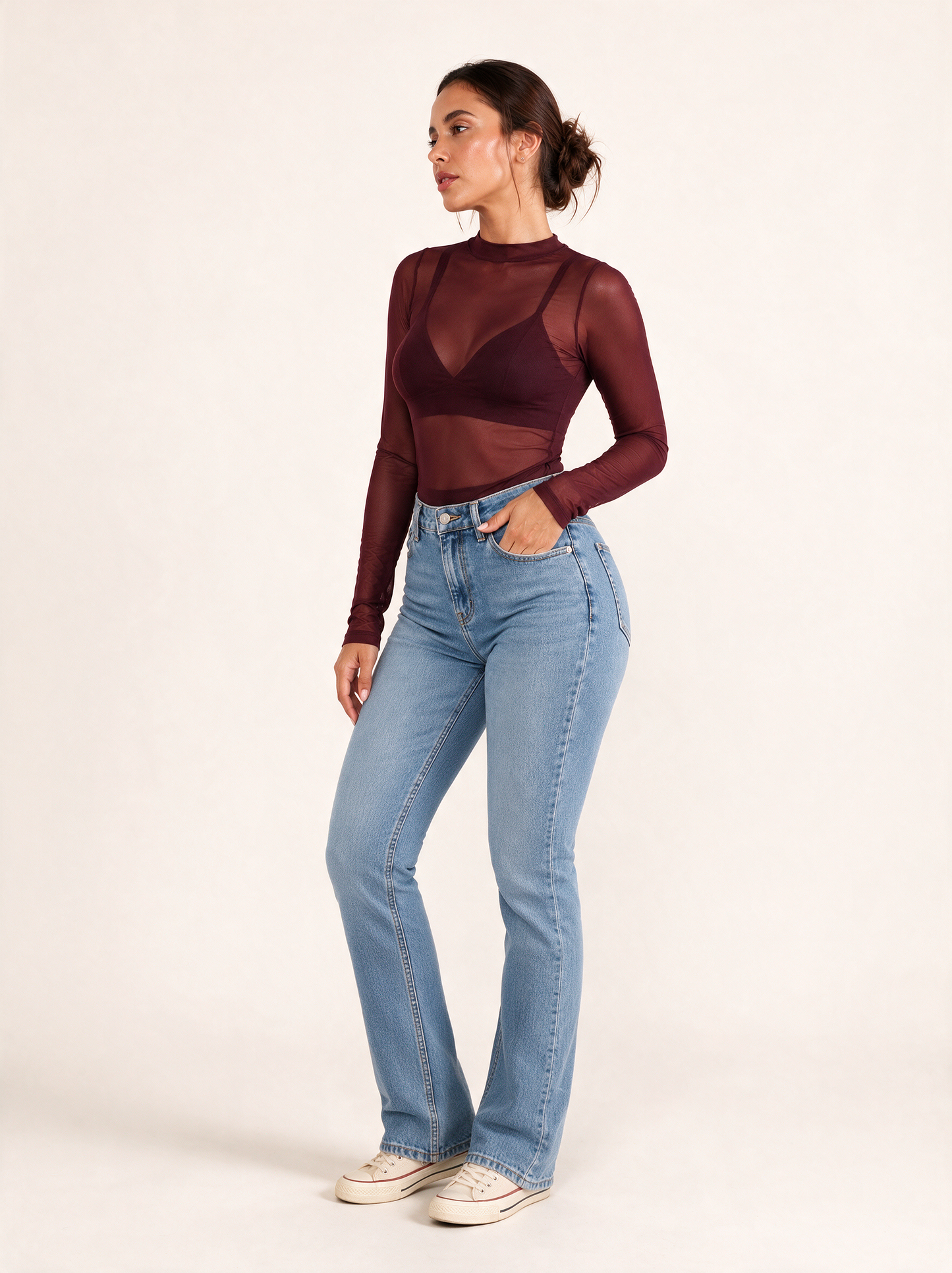 Blusa Mesh Relucient